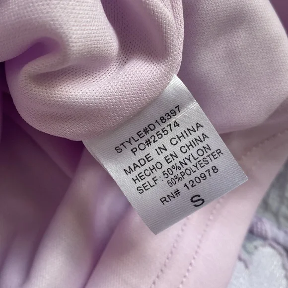 Entro Ruffle Sleeve Sunday Brunch Lavender Mini Babydoll Dress small 2 NWT $65 - Picture 9 of 10